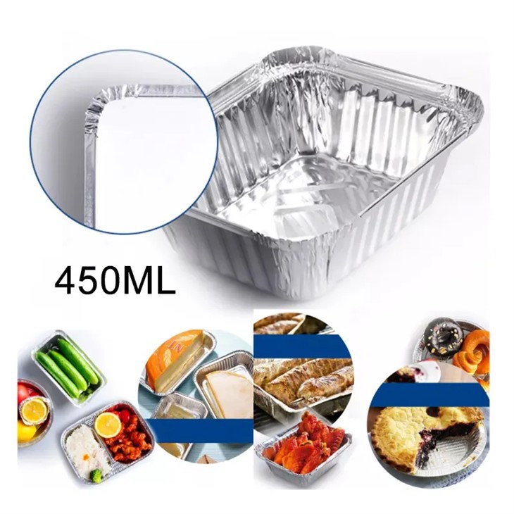 Hộp đựng thức ăn bằng lá nhôm dùng một lần